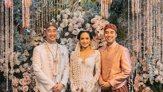 Vidi Aldiano di Pernikahan Maudy Ayunda