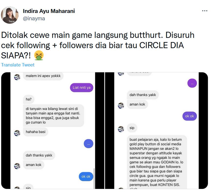 Ezron Tarigan Dikecam Netizen