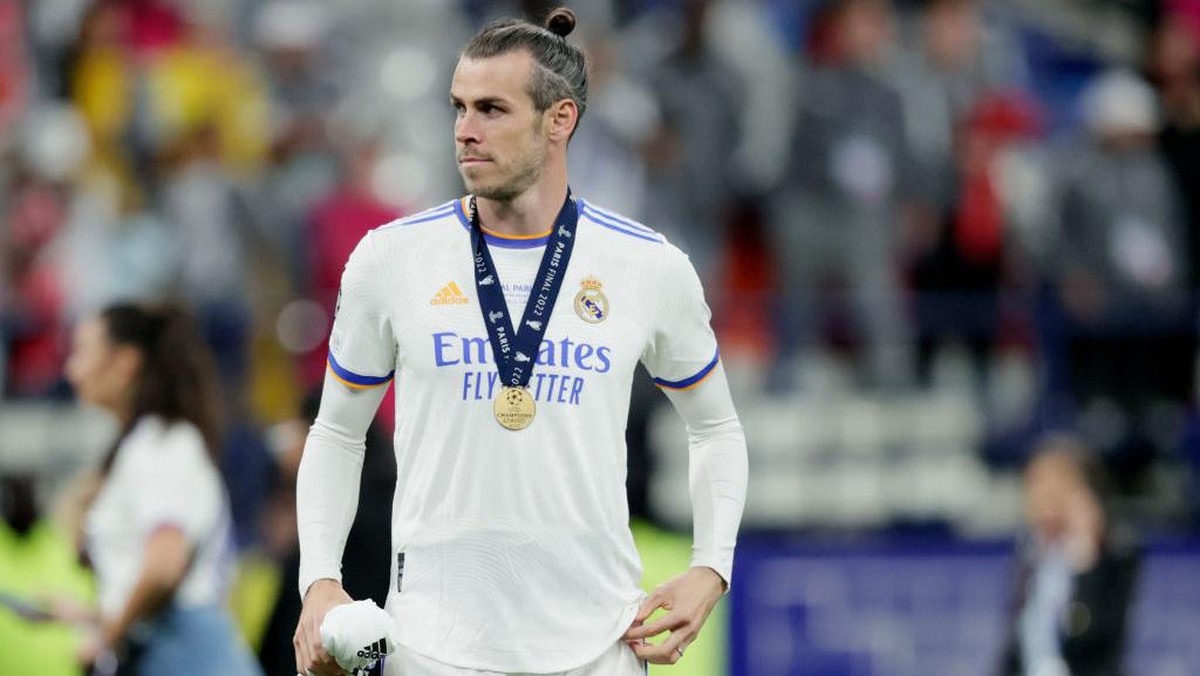 Gareth Bale mengucap salam perpisahan ke Real Madrid (Foto: Getty Images/Soccrates Images)