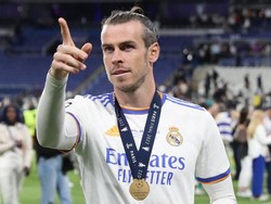 Gareth Bale juga cabut pada 2022, setelah 8 tahun membela Madrid dan menjadi bagian sukses Los Galaticos di Eropa. (Foto: Getty Images/Catherine Ivill)