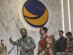 Pertemuan Surya Paloh-Prabowo Sepakati Stabilitas Nasional-Politik Sehat