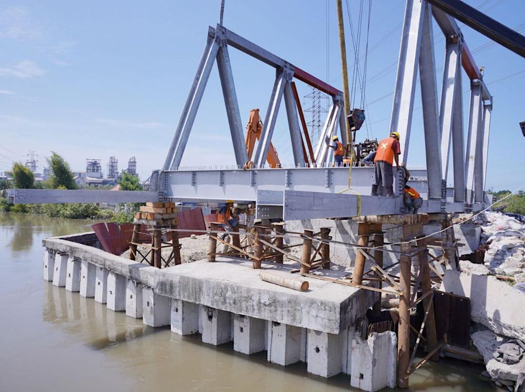 Bobby Nasution Pastikan Pembangunan Jembatan Sicanang Lancar