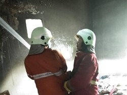 Diduga Korsleting Listrik, Kamar Tidur Warga Abiansemal Terbakar