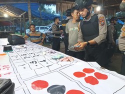 Polisi Amankan 6 Orang Saat Gerebek Lokasi Judi di Pancur Batu