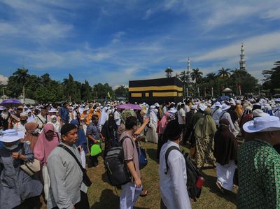 Ribuan Calon Jemaah Ikut Manasik Haji di Bogor