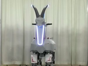 Kebolehan Robot Kambing Jepang yang Bakal Bertugas di Pedesaan Kebolehan Robot Kambing Jepang yang Bakal Bertugas di Pedesaan