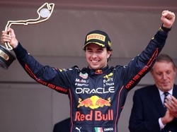 Bahagianya Perez Dapat Kontrak Baru dari Red Bull Usai Menangi GP Monako