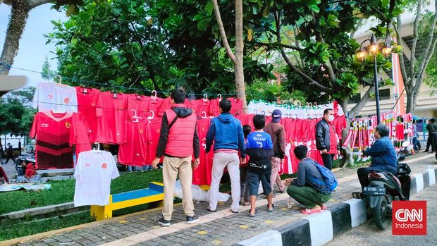 Suasana jelang Indonesia vs Bangladesh