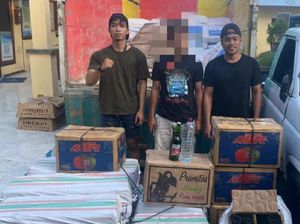 Penyelundupan Ratusan Miras ke Bima Digagalkan Polisi