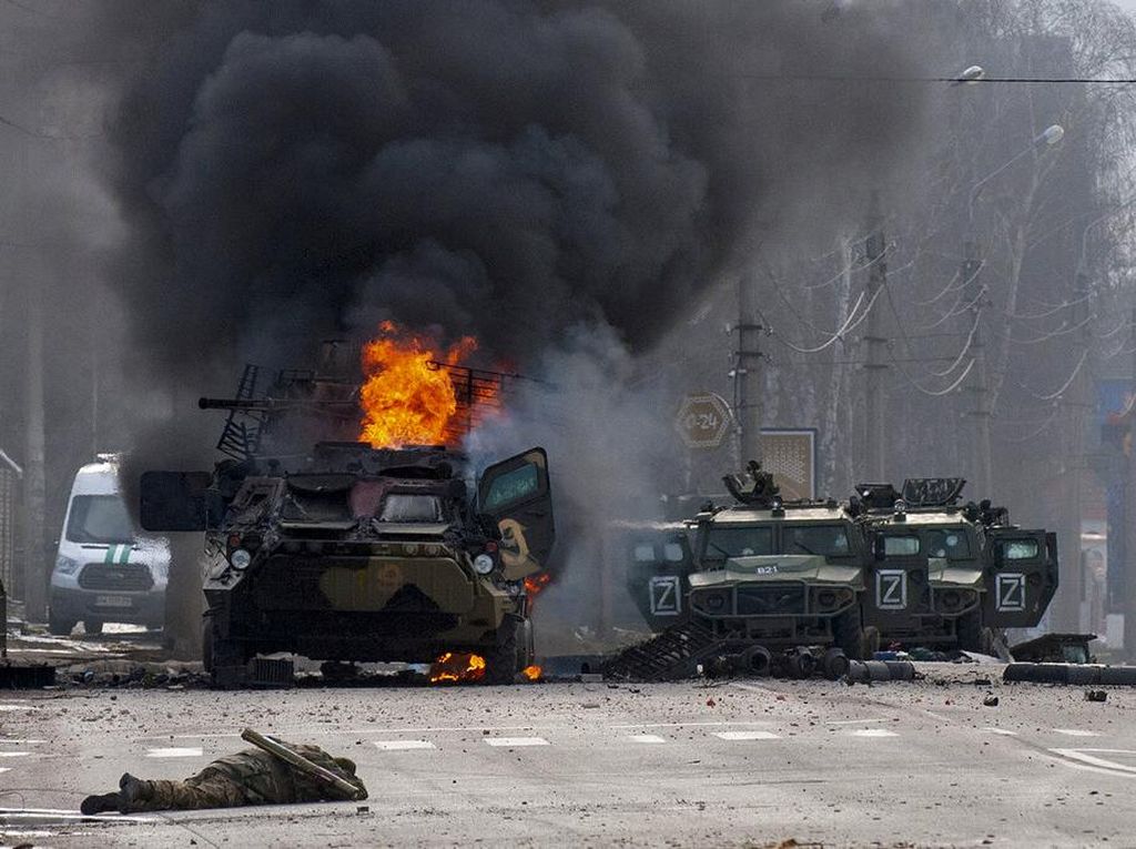 Giliran Pasukan Ukraina Serang Donetsk, 5 Orang Tewas
