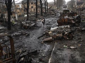 Tarung Jalanan di Severodonetsk Saat Ledakan Terjadi di Kyiv Ukraina Tarung Jalanan di Severodonetsk Saat Ledakan Terjadi di Kyiv Ukraina