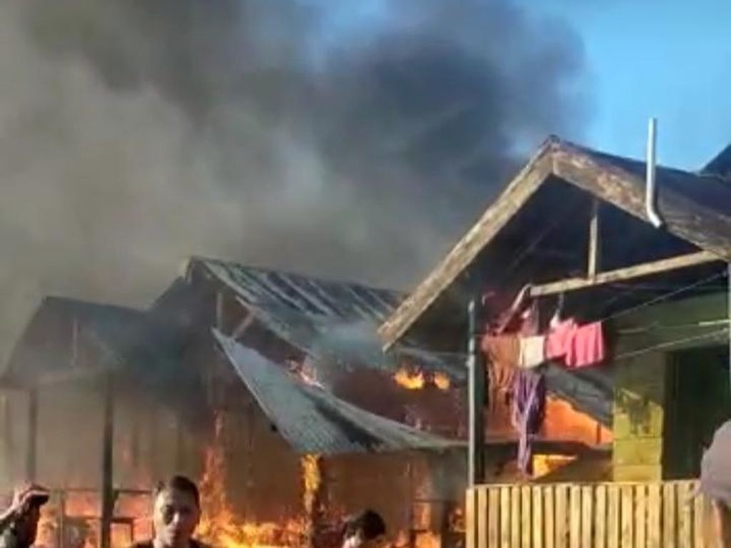 7 Rumah di Kendari Terbakar Saat Ditinggal Penghuni Melaut-Berkebun