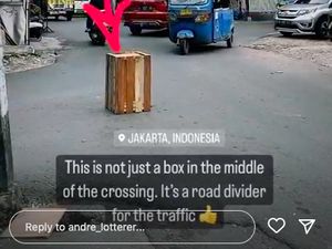 Pebalap Formula E Andre Lotterer Kagum Ada Peti Kayu Jadi Pembatas Jalan di Jakarta
