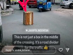 Pebalap Formula E Andre Lotterer Kagum Ada Peti Kayu Jadi Pembatas Jalan di Jakarta