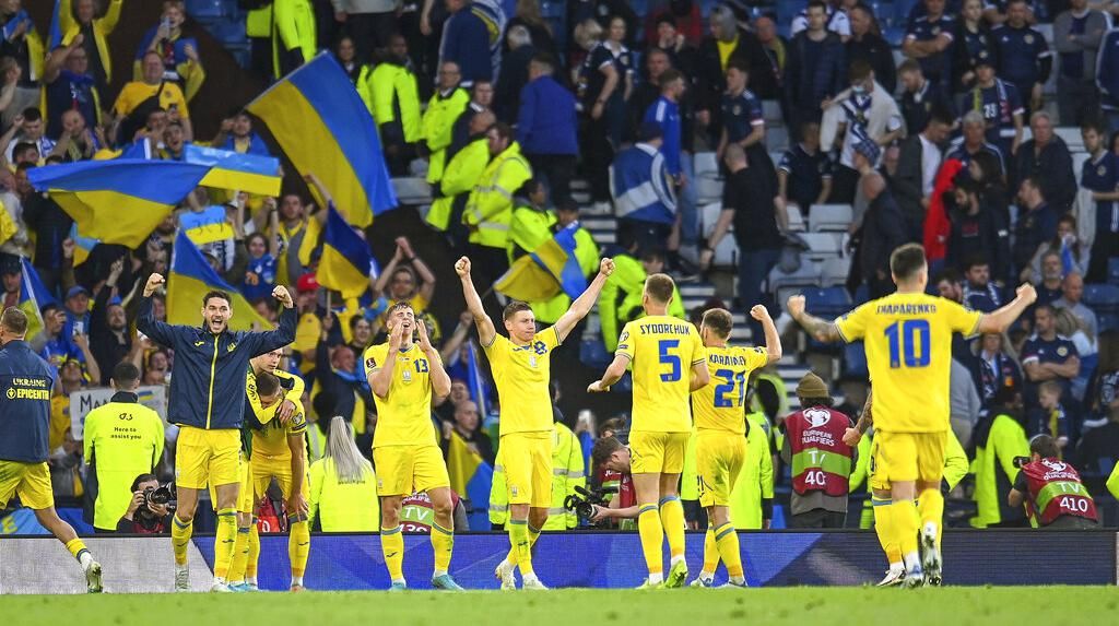 Momen Ukraina Bungkam Skotlandia di Play-off Kualifikasi PD 2022 Momen Ukraina Bungkam Skotlandia di Play-off Kualifikasi PD 2022