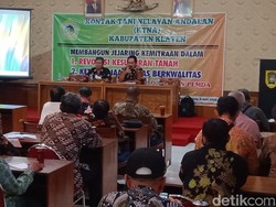 21.000 Ha Lahan Pertanian di Klaten Kritis Gegara Eksploitasi dan Pupuk Kimia