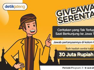 Ini Dia Pemenang Giveaway Serentak: yang Tak Terlupakan dari Jateng-DIY
