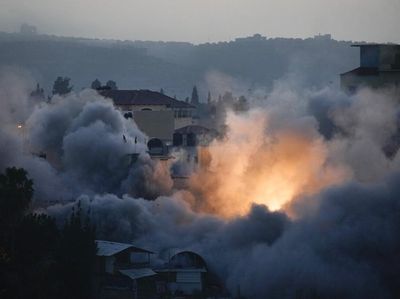 Bummm... Israel Hancurkan Rumah Milisi Palestina di Tepi Barat