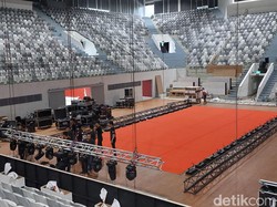 Sambut Indonesia Masters dan Indonesia Open 2022, Istora Dipercantik