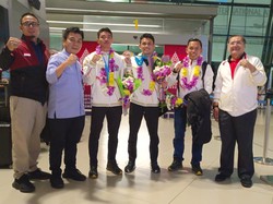 Kemenpora Sambut Kedatangan Juara Dunia dan Pemecah Rekor Panjat Tebing