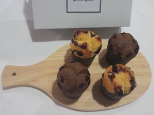 Surganya Pencinta Manis, Ada Muffin Blueberry-Yoghurt Honey di Sini!