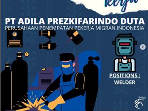 Buruan Daftar, Ada Lowongan Kerja PMI sebagai Welder di Korea Buruan Daftar, Ada Lowongan Kerja PMI sebagai Welder di Korea