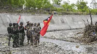 Potret TNI AD Jaga Kedaulatan di Perbatasan RI-Timor Leste