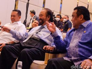 Surya Paloh Puji Erick Thohir di Silatnas, Jadi Sinyal Dukungan? Surya Paloh Puji Erick Thohir di Silatnas, Jadi Sinyal Dukungan?