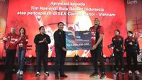 Raih Emas SEA Games 2021, Timnas Basket Terima Apresiasi