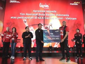 Raih Emas SEA Games 2021, Timnas Basket Terima Apresiasi