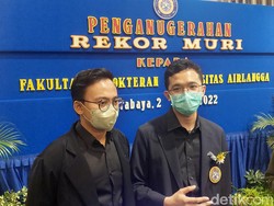 Moncer! FK Unair Raih 4 Rekor MURI, Mulai Vaksinasi hingga Operasi