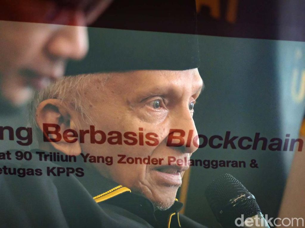Amien Rais Punya Ide Pemilu Pakai Blockchain, Dukung atau Tolak? Amien Rais Punya Ide Pemilu Pakai Blockchain, Dukung atau Tolak?