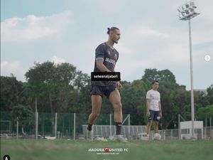 Selwan Ibrahimovic Al-Jaberi Jalani Trial di Madura United Selwan Ibrahimovic Al-Jaberi Jalani Trial di Madura United