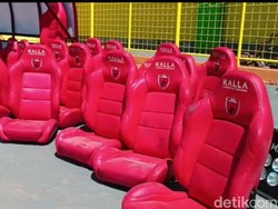 Bench PSM Makassar Dipasang di Stadion Gelora BJ Habibie Parepare