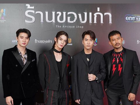 Para pemeran di film The Antique Shop