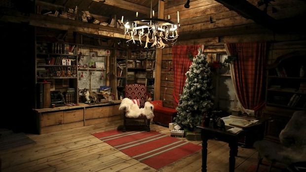 View of a room inside Santa Park near Rovaniemi, Finland, May 24, 2022. Picture taken May 24, 2022. REUTERS/Stoyan Nenov