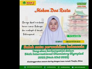 Siswa MAN 2 Kota Malang Jadi Perwakilan Indonesia di Ajang IChO 2022 Siswa MAN 2 Kota Malang Jadi Perwakilan Indonesia di Ajang IChO 2022