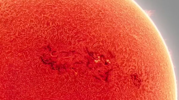 Foto Terbaru Matahari, Sedang Aktif-aktifnya