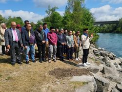 Jejak Lokasi Ridwan Kamil-Keluarga Lepas Eril di Sungai Aare