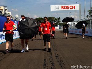 Sirkuit Ancol Panas-Hujan, Pebalap Formula E: Bakal Jadi Balapan yang Sulit Sirkuit Ancol Panas-Hujan, Pebalap Formula E: Bakal Jadi Balapan yang Sulit