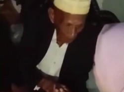 Viral Kakek 100 Tahun Nikahi Janda di Bone, Digelar Secara Siri