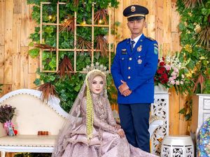 Kata Petugas Damkar yang Nikahannya Viral Cinta Tak Memandang Fisik