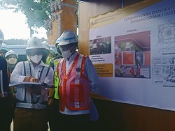 Menhub Tinjau Pembangunan Terminal VVIP Bandara Ngurah Rai