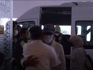 Momen Ridwan Kamil dan Keluarga Tiba di Bandara Soetta