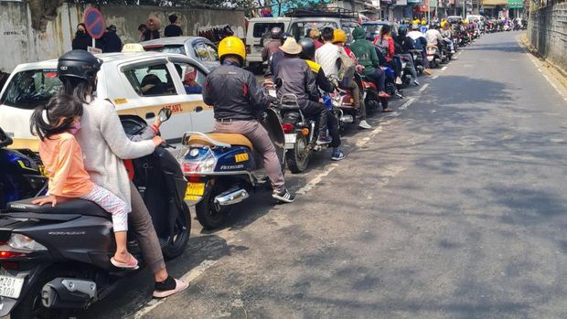 Pemotor Tertib di India