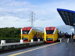 Hore! Kereta Pertama Sulawesi Beroperasi Oktober