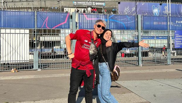 Potret Liburan Rizky Billar dan Lesti Kejora