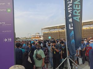 Formula E Usai Digelar, Antrean Penonton Mengular Keluar dari Area Sirkuit