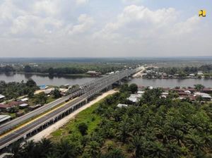 Satu Lagi Jembatan Dibangun Pakai Surat Utang Syariah Rampung