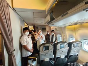 Pesan Wapres untuk 449 Jemaah Haji Kloter Pertama asal Jatim Pesan Wapres untuk 449 Jemaah Haji Kloter Pertama asal Jatim